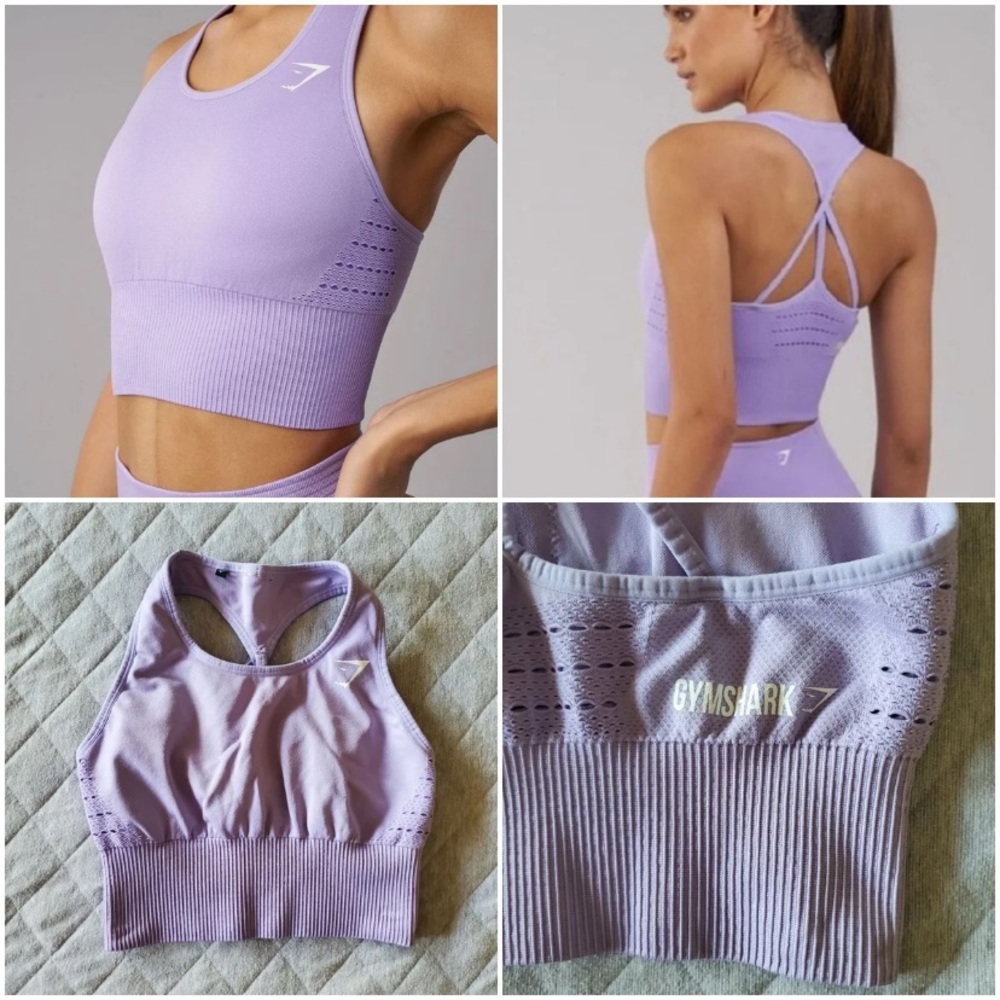 Gymshark energy seamless crop top